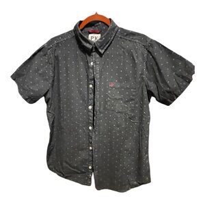PK cuffs men’s XL‎ button up shirt EUC